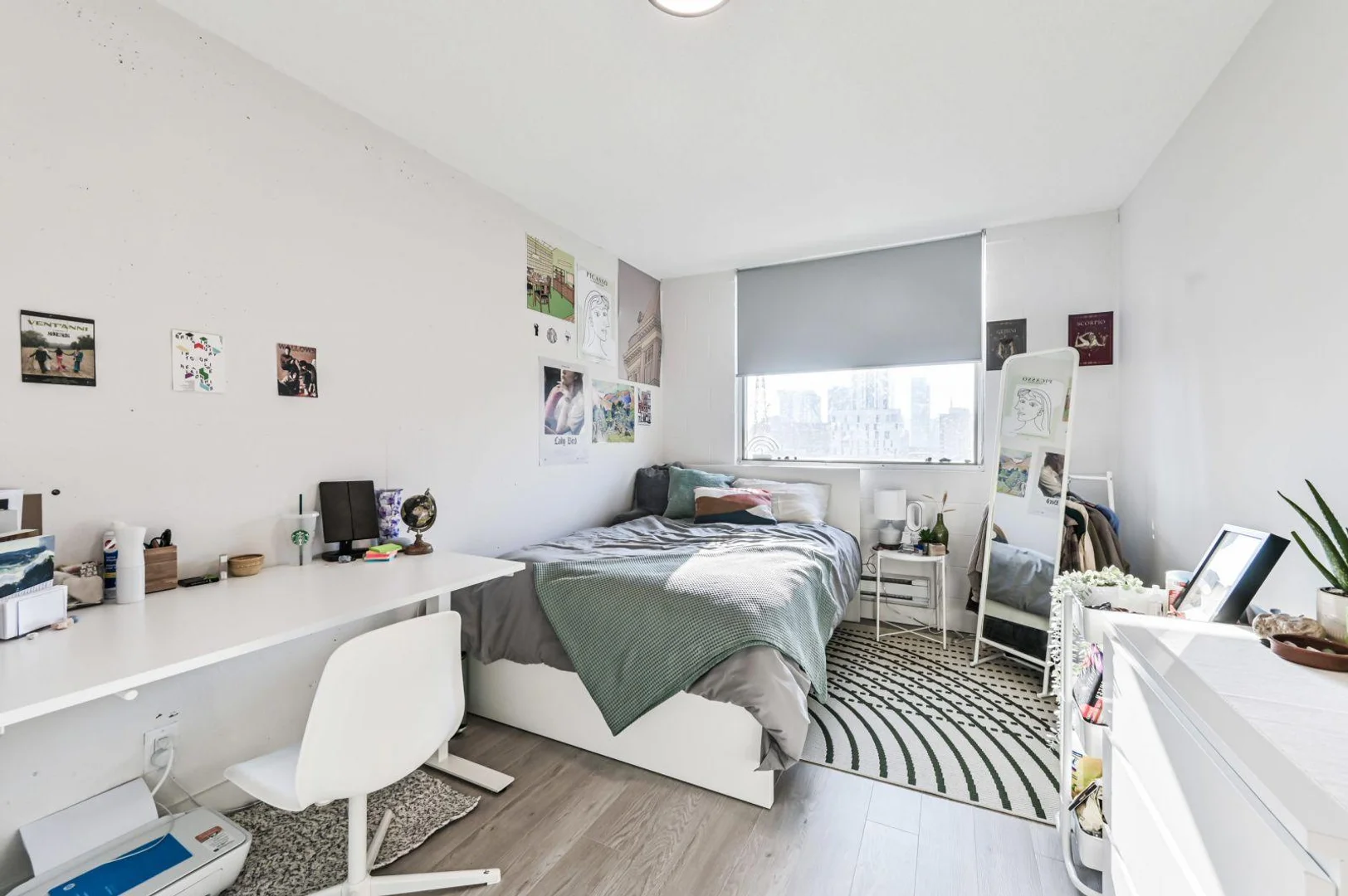 Apartamento estúdio compacto ideal para estudantes em 