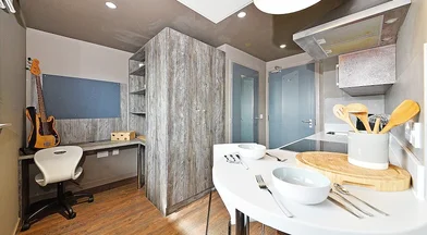Monolocale in residence in Marketgait Apartments, 2 Johnston St, Dundee DD1 1PJ, United Kingdom, immagine 3 di 18