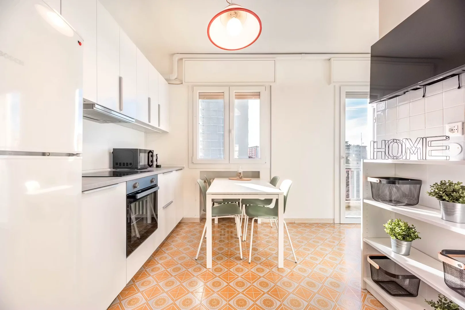 Affordable room for students with ample lighting in