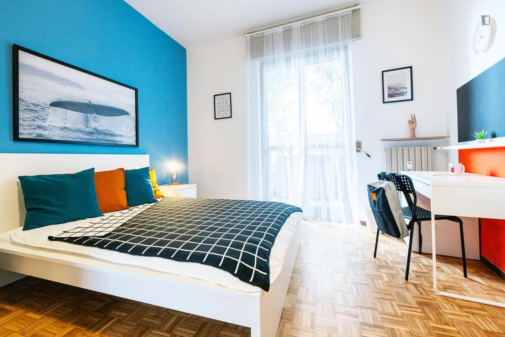 Camera accogliente per studenti disponibile a 