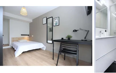 Quarto iluminado em {area}