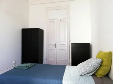 Chambre à louer avec lit double Ponta Delgada
