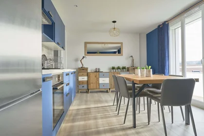私人房间 在 1 Rue Lagrive, 51100 Reims, France, 18的图像12