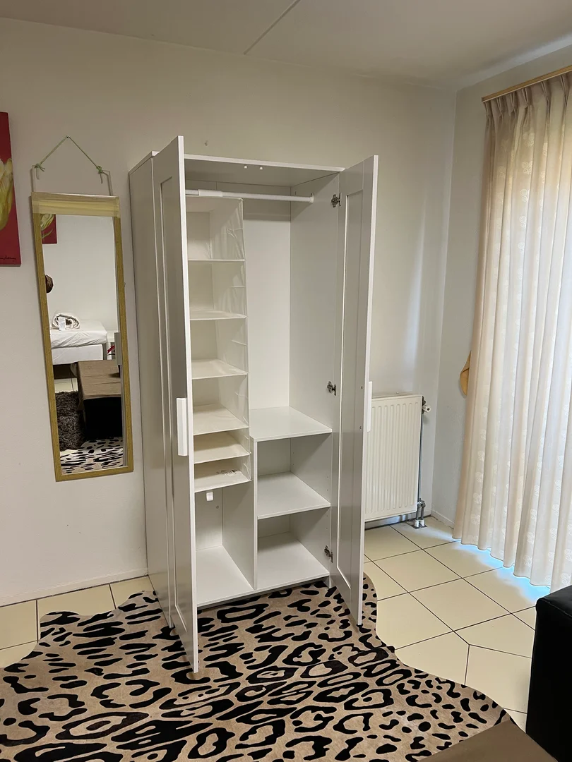 Affordable room for students with ample lighting in 