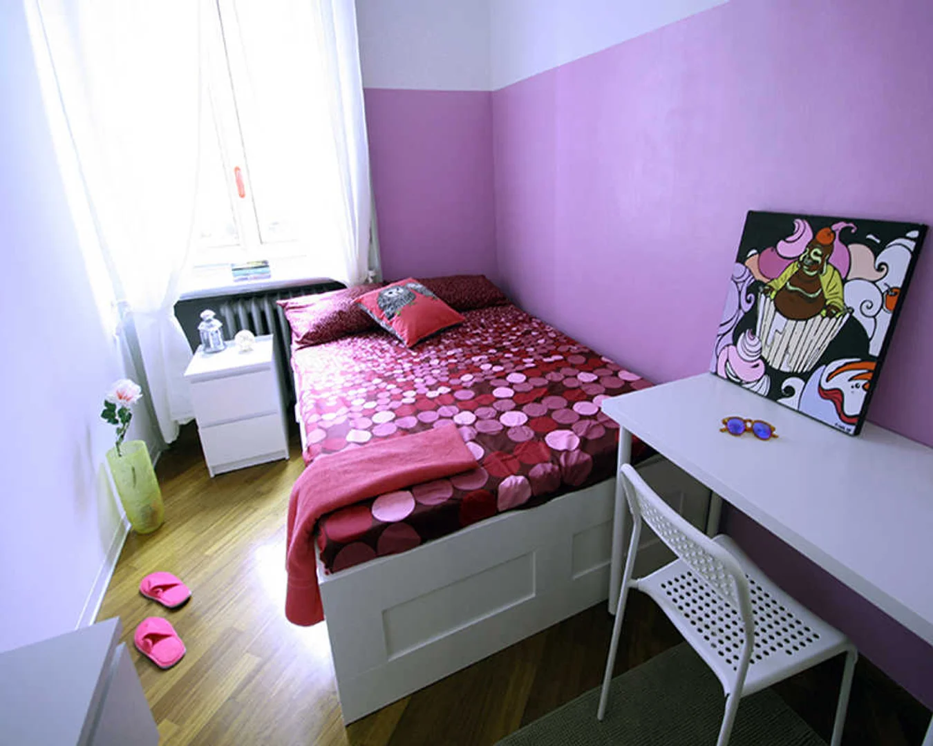 Chambre à louer dans un appartement d'étudiant à , entièrement meublée