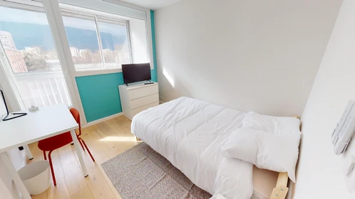 Chambre à louer avec lit double Grenoble