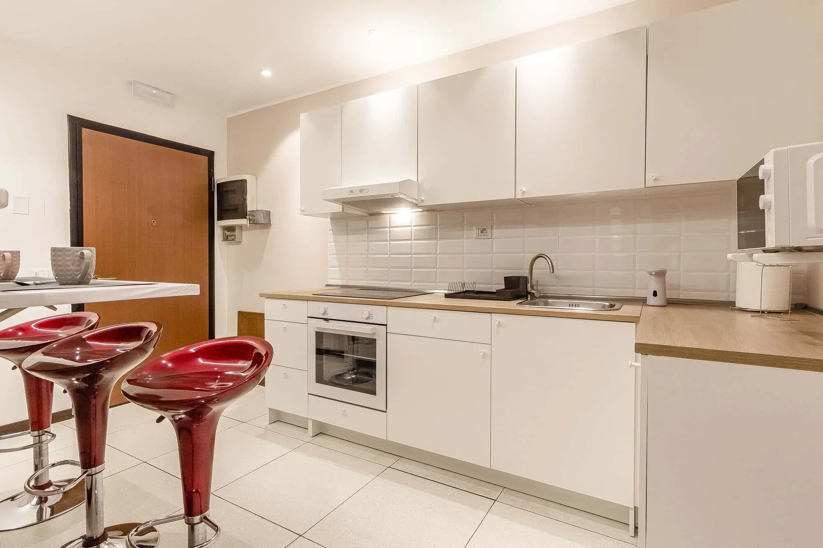 Quarto amigo do estudante em  com comodidades modernas
