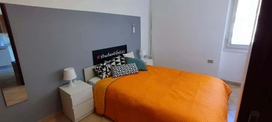 Chambre à louer avec lit double Sassari