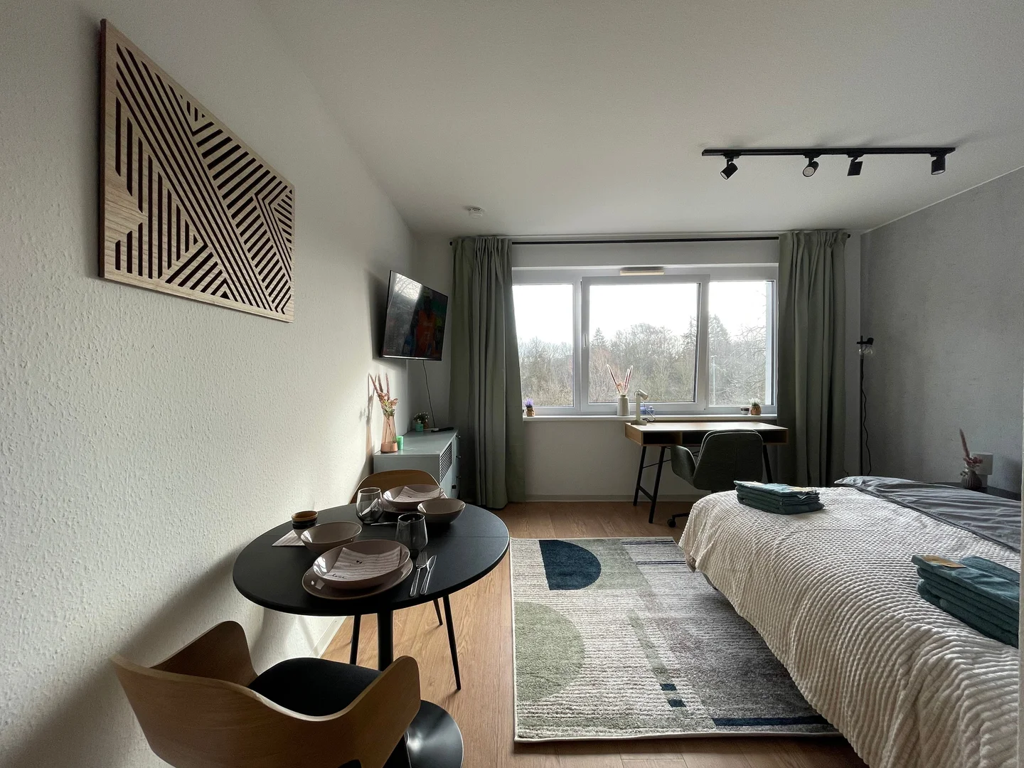 Funktionelles Studentenzimmer perfekt zum Studieren in 