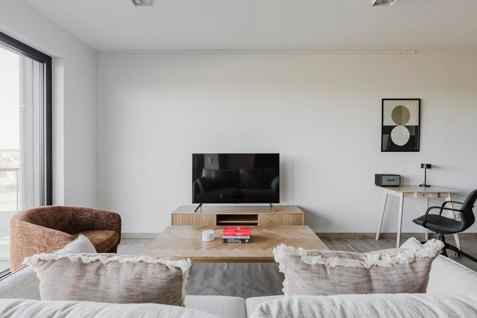 Habitación asequible para estudiantes con buena iluminación en