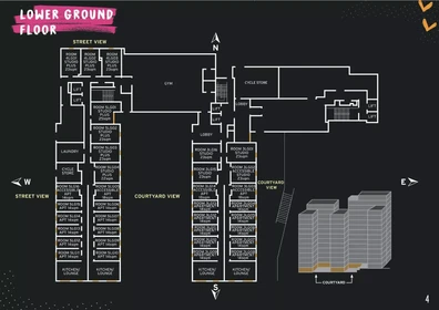 Özel oda konumu Erskine Street, 41 49 görüntüsü