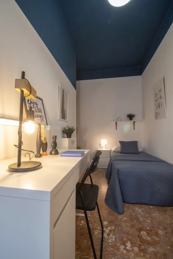 Quarto para alugar em apartamento de estudantes em , totalmente mobilado