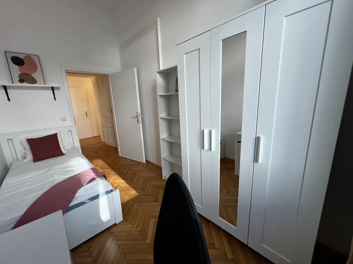 Habitación en apartamento estudiantil en alquiler en , completamente amueblado