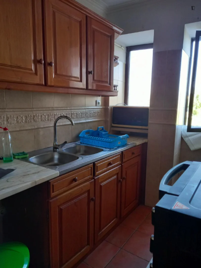 Student-friendly room in  with modern amenities