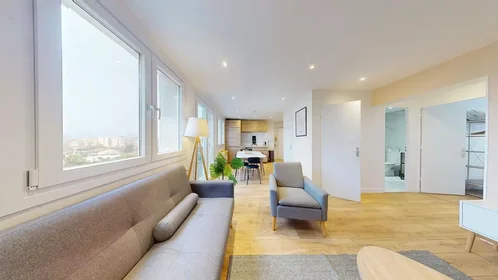 Özel oda konumu Rue Anatole France, Vaulx En Velin Village, 6 10 görüntüsü