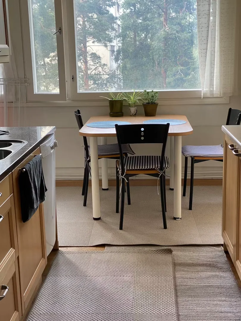 Habitación asequible para estudiantes con buena iluminación en 