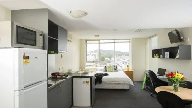Stylowe mieszkanie typu studio w Adelaide