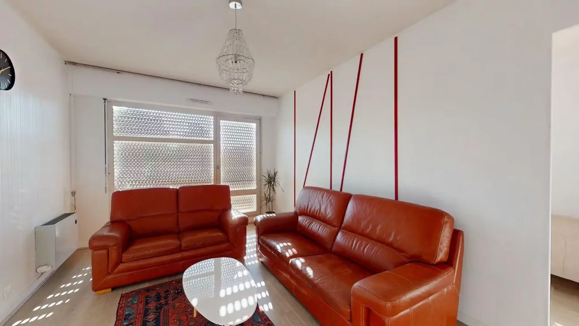 Chambre à louer dans un appartement d'étudiant à , entièrement meublée