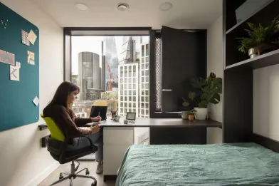 City Of London de çift kişilik yataklı kiralık oda