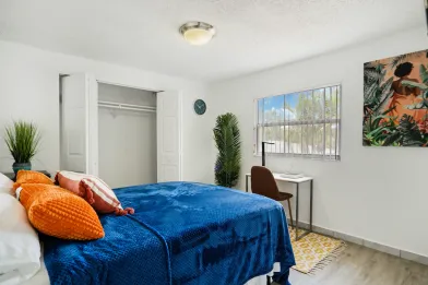Habitación en alquiler con cama doble miami