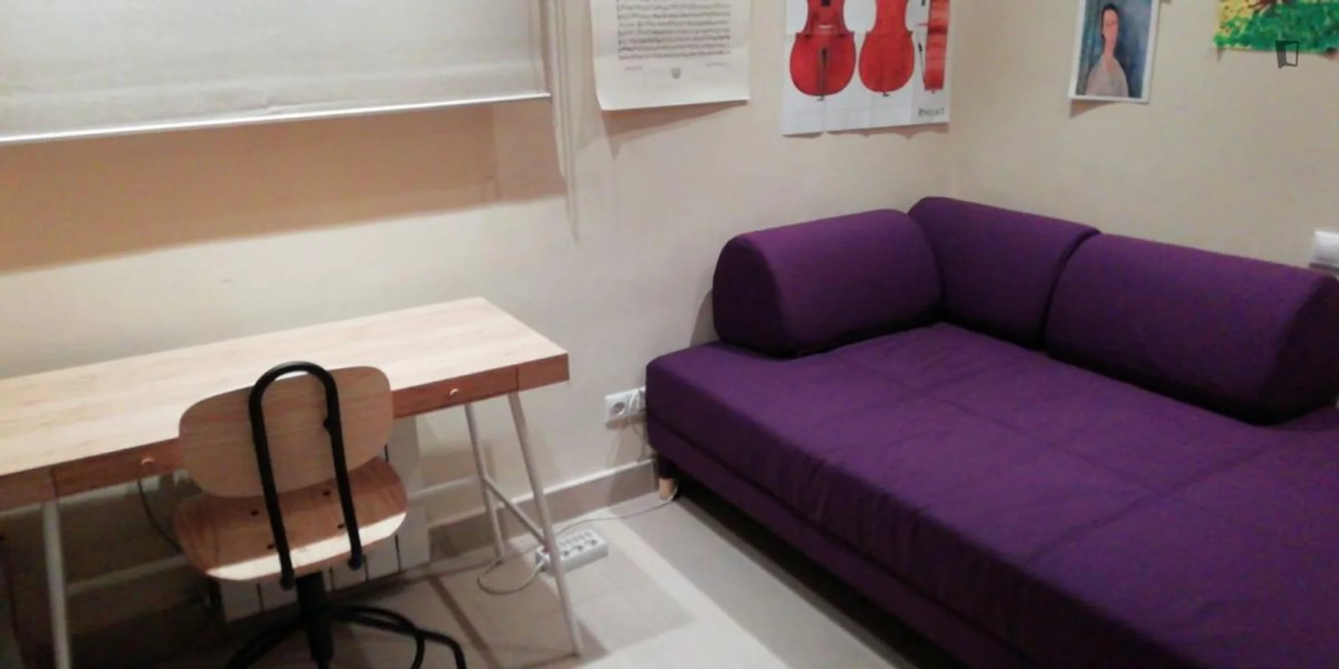 Habitación para estudiantes en  con modernas comodidades