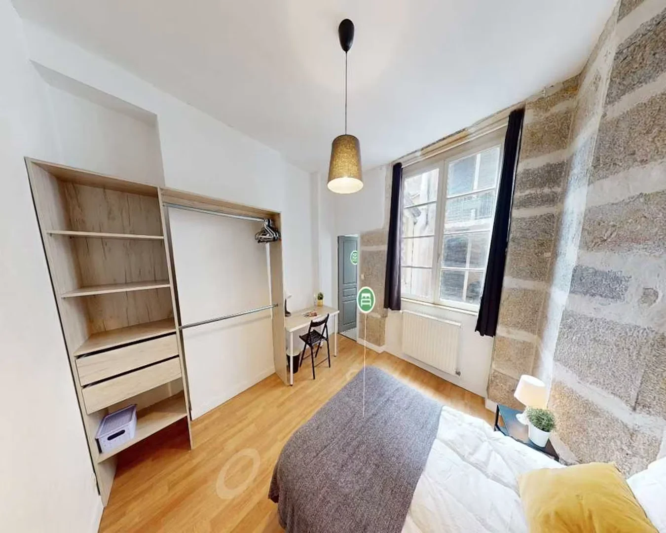 Studentenfreundliches Zimmer in  mit modernen Annehmlichkeiten