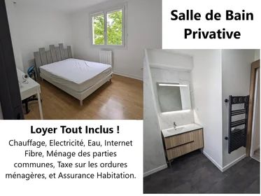 Stanza privata in Rue Antoine Laumet, immagine 1 di 10