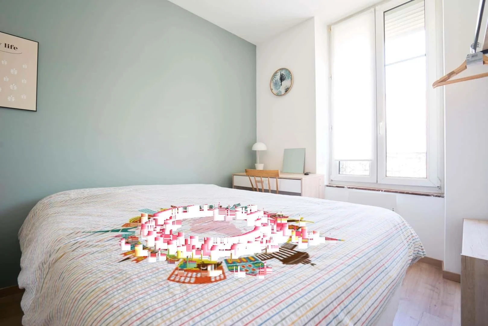 Chambre à louer dans un appartement d'étudiant à , entièrement meublée