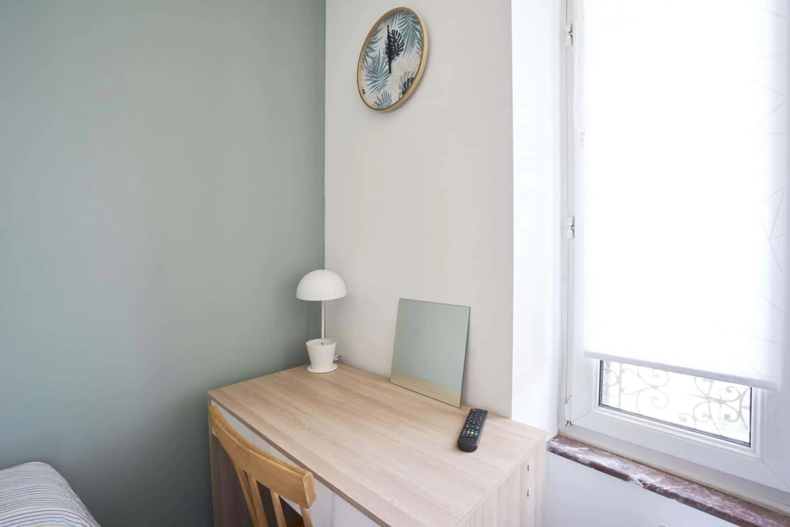 Chambre d'étudiant confortable et spacieuse dans 