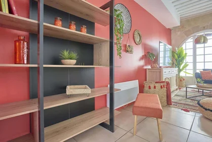 Quarto privado em 64 Rue Gambetta, 51100 Reims, France, imagem 14 de 38