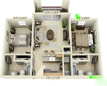 Privatzimmer in der Erskine Street, bild 30 von 32