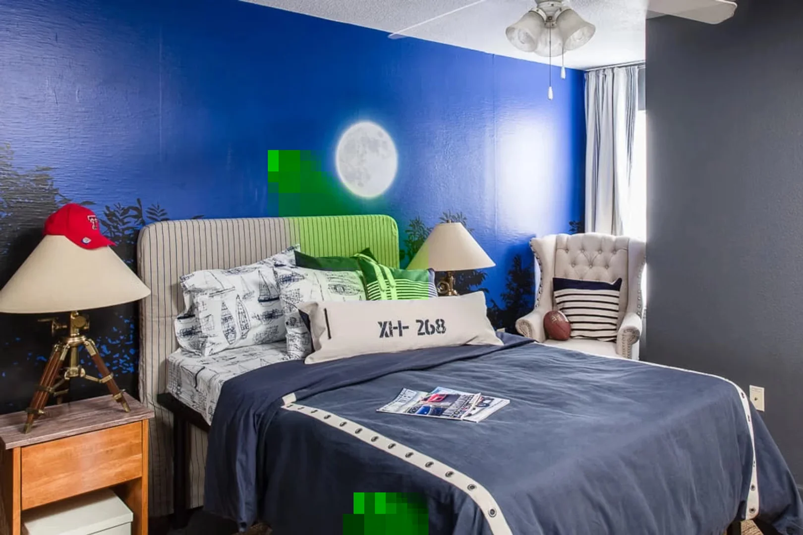 Habitación estudiantil amplia y cómoda en 