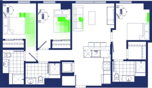Privatzimmer in der North Tyndall Avenue, bild 4 von 29