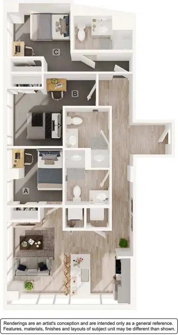 Gemütliches Zimmer für Studenten in 