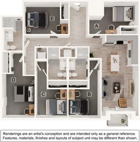 Habitación privada en Regent Street, imagen 1 de 49
