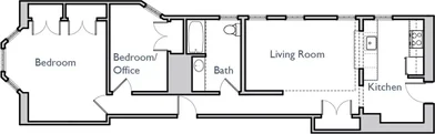 Chambre privée à East Fayette Street, image 1 de 10