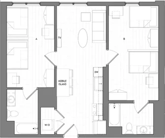 Quarto privado em Durant Avenue, imagem 3 de 49