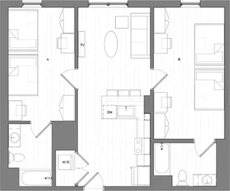 Quarto privado em Durant Avenue, imagem 3 de 49