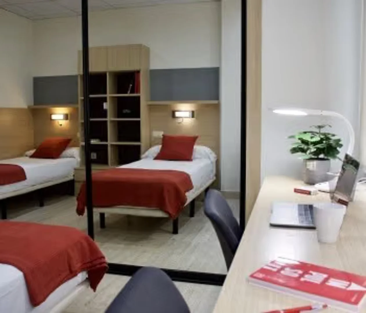 Przytulny pokój dla studentów dostępny w 