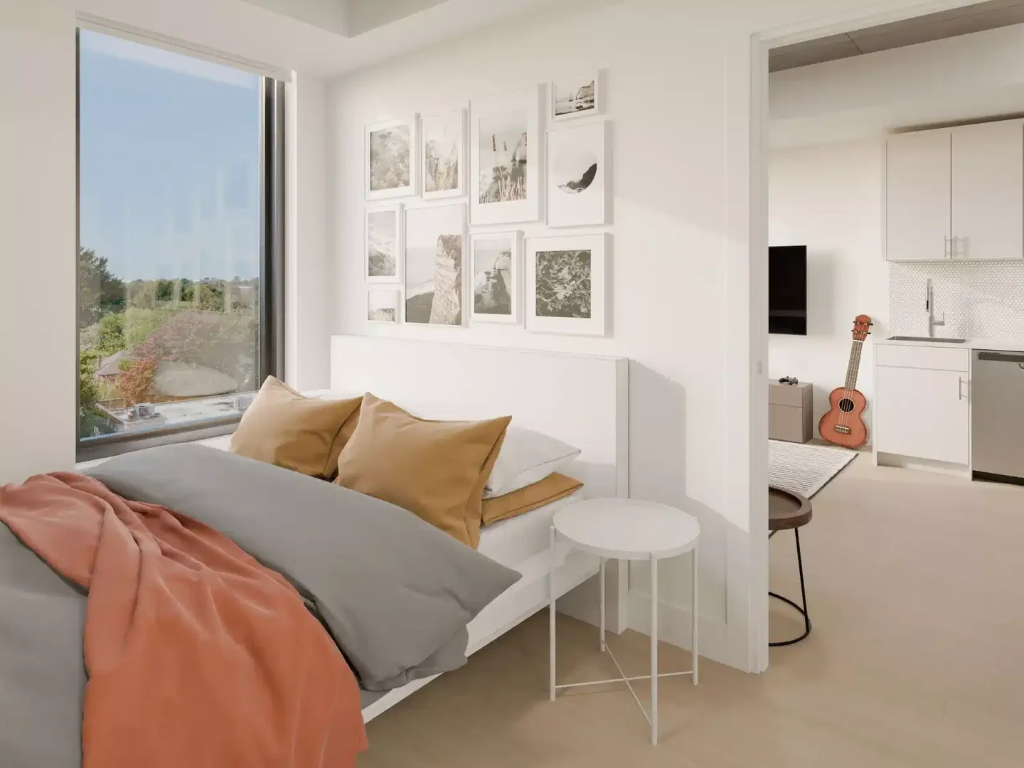Chambre d'étudiant confortable et spacieuse dans 