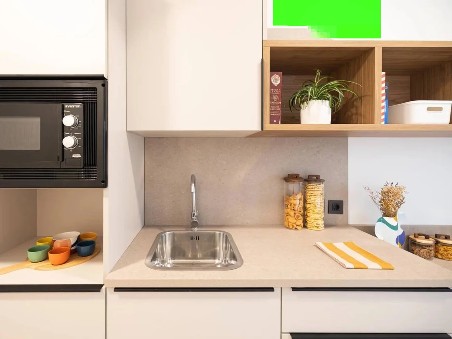 Quarto amigo do estudante em  com comodidades modernas