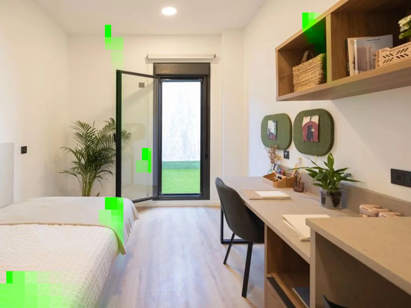 Quarto acolhedor para estudantes disponível em 