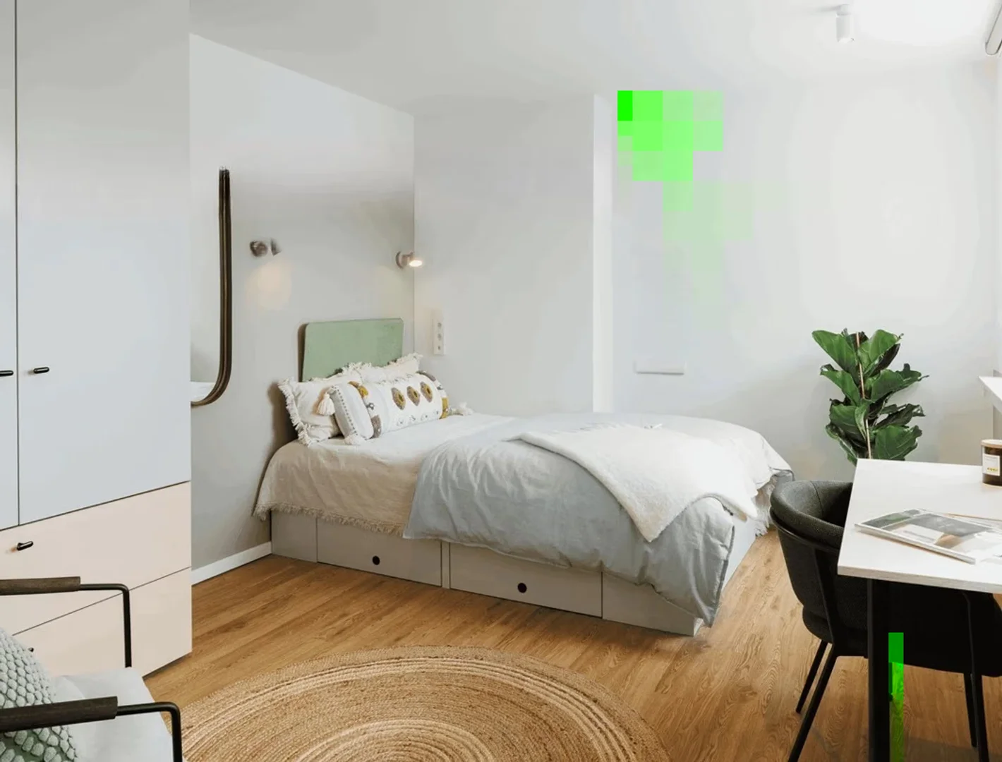 Budget-friendly student room close to campus in 