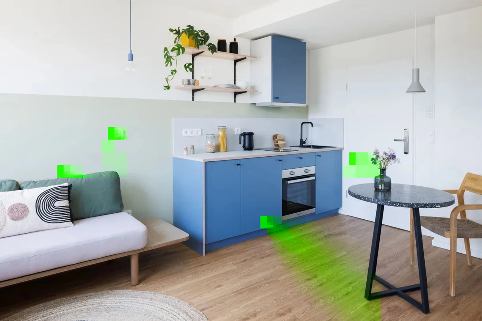 Convenient studio apartment for student living in 