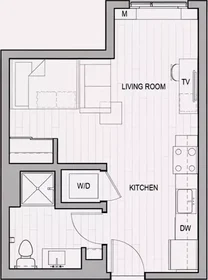 Studio in der 15th Avenue Southeast, bild 3 von 25