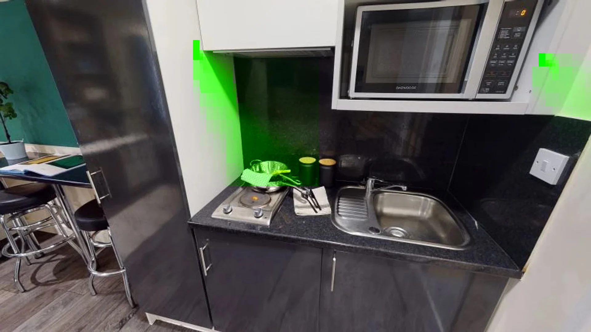 Studio moderne pour étudiants avec toutes les commodités dans 