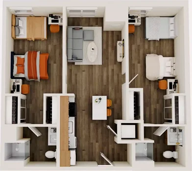 Quarto privado em 15th Avenue Southeast, imagem 2 de 24