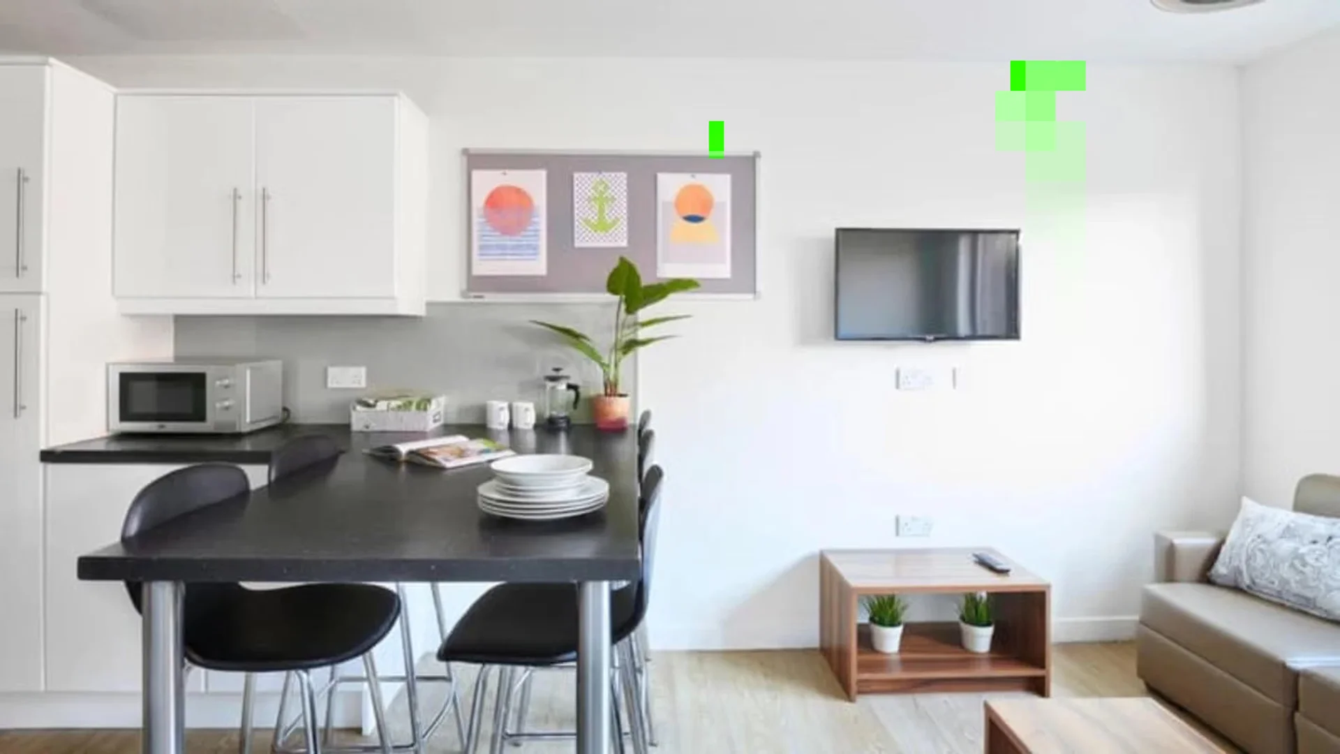 Habitación acogedora para estudiantes disponible en 