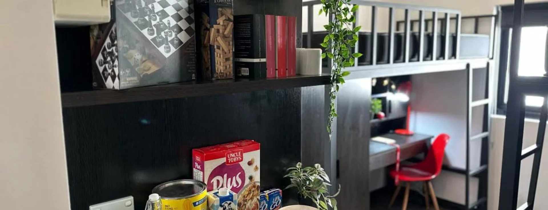 Quarto acolhedor para estudantes disponível em 