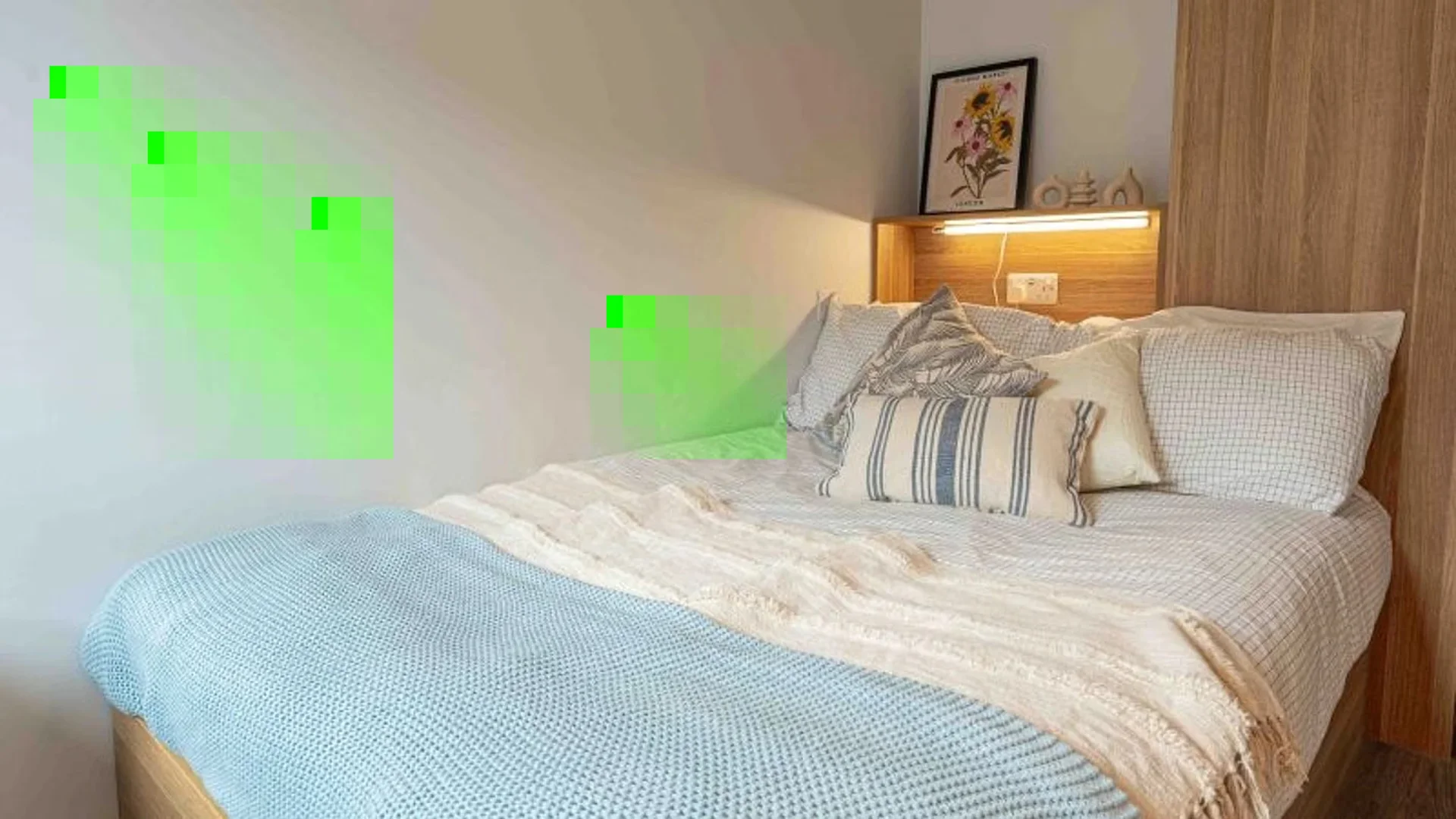 'de öğrenci dairesinde, tamamen mobilyalı kiralık oda
